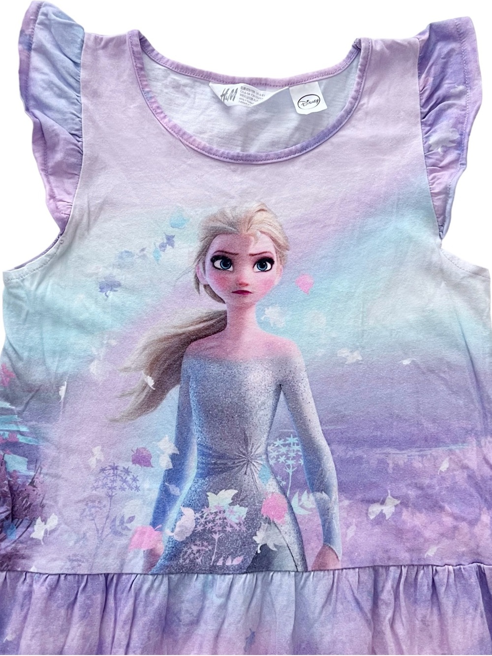 H&M girls size 6-8 Frozen Elsa dress - Picture 4 of 6
